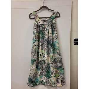 Glamour USA Sundress Free Size Cotton Dress Sleeveless Summer Casual USA Made